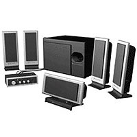 Altec Lansing VS3151R Flat panel 5.1 speaker system (50W rms) black/ silver SFX Technology & remote