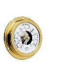 Altitude Visible Movement Brass Barometer