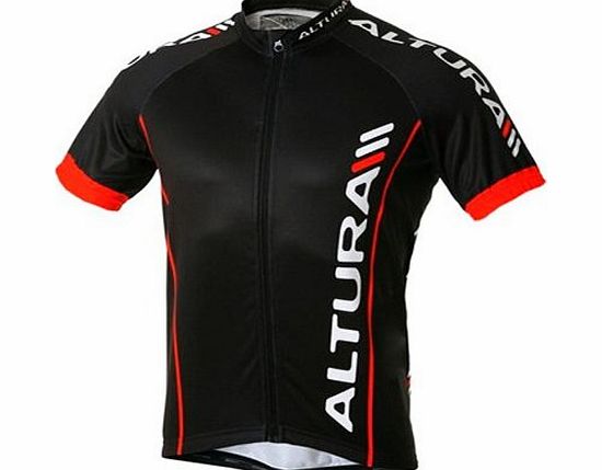 Altura Team Cycling Short Sleeve Jersey 2012 Medium Black
