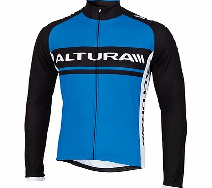 Altura TEAM LONG SLEEVE JERSEY BLue and Black