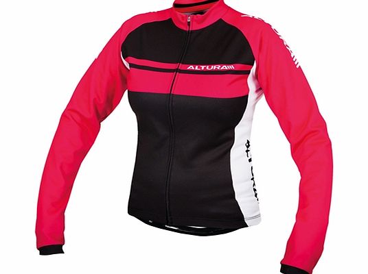 Altura TEAM WOMENS LONG SLEEVE JERSEY Pink AND