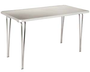 Aluminium folding table