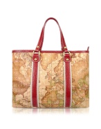 Alviero Martini 1a Prima Classe - Casablanca Red Trim Geo