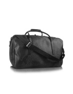 Alviero Martini 1a Prima Classe - Geo Black Double Compartment Zip Travel Bag