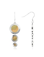 1a Prima Classe - Geo Drop Earrings w/ Swarovski Crystals