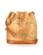 Alviero Martini 1a Prima Classe - Geo Printed Drawstring Bucket