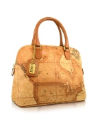 Alviero Martini 1a Prima Classe - Geo Printed Top Zip Handbag