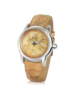 Alviero Martini 1a Prima Classe - Men` Geo Dial and Strap Date Watch