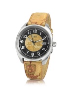 Alviero Martini 1a Prima Classe - Men` Geo Strap Date Watch
