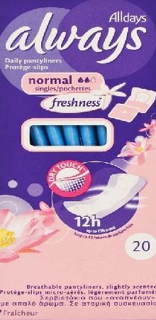Always Dailies Normal Freshness Pantyliners