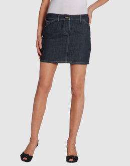 ALYSI DENIM Denim skirts WOMEN on YOOX.COM