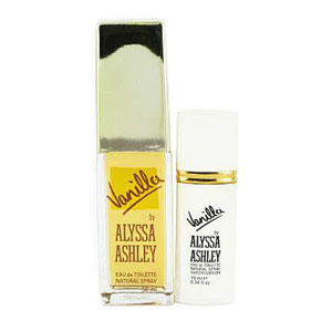 Alyssa Ashley Vanilla EDT Spray 50ml with Free
