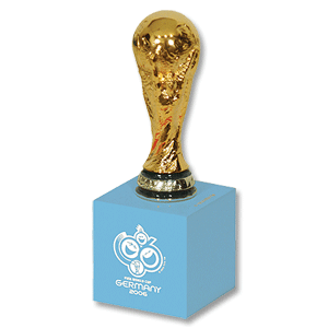 AM Ball World Cup 2006 Replica Trophy 70mm - Blue Podium