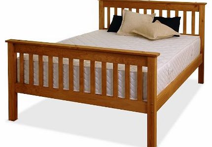 AMANIL INT 4FT SOMERSET BED IN SOLID WAXED PINE