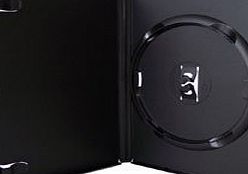 Amaray 50 x Single Black Amaray DVD/CD/BLU RAY Case