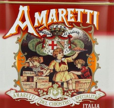 Amaretti del Chiostro Crunchy Amaretti in Cube Tin 250 g
