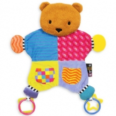 Amazing Baby Blanket Teether Bear