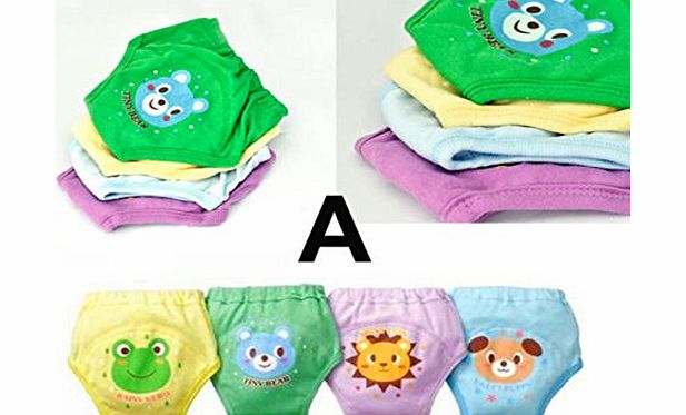 amazing-trading New 4pcs Baby Toddler Boy 4 Layers Waterproof Potty Training Pants