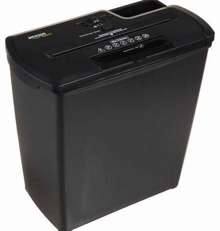 AmazonBasics 7- to 8-Sheet Strip Cut Shredder with CD Shred