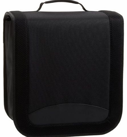 AmazonBasics CD / DVD Binder 400 Disc Capacity Nylon Black