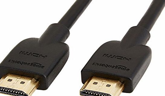 AmazonBasics High-Speed HDMI 2.0 Cable - 0.9m / 3 Feet (Latest Standard) Supports Ethernet, 3D, Audio Return