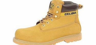 Ambler Unisex FS7 Steel Toe Cap Boot in Honey (7)
