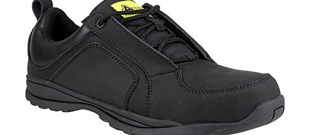 Amblers Ladies Womens Amblers Black Leather Composite Safety Toe Cap Shoes Sizes 3 to 8 (6)