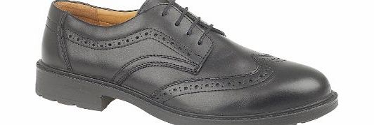 FS44 Safety Brogue / Mens Shoes / Safety Shoes (9 UK) (Black)