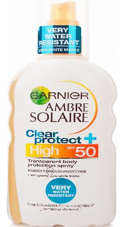 Ambre Solaire Garnier Ambre Solaire Clear Protect Spray SPF50
