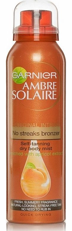 Ambre Solaire Garnier Ambre Solaire No Streaks Bronzer Dry Mist