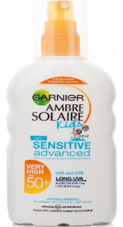 Ambre Solaire Garnier Ambre Solaire Sensitive Kids Spray
