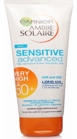Ambre Solaire Garnier Ambre Solaire Sensitive Milk SPF50 