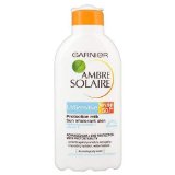 Garnier Ambre Solaire UV Sensitive Protection Milk Very High SPF 50 For Sun Intolerant Skin 200ml with Hydrating Complex And Vitamin E