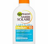 Ambre Solaire Light and Silky Protection Lotion