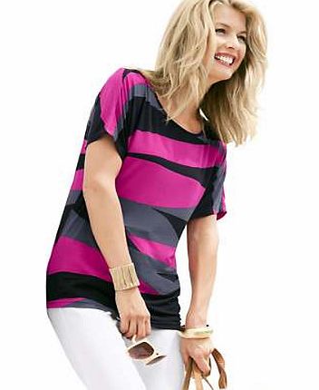 Ambria Jersey Patterned Top