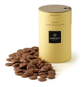 Amedei , milk chocolate drops 250g