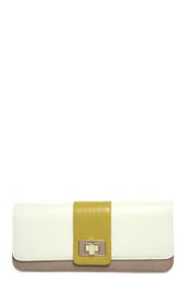 Block Colour Chain Handle Bag