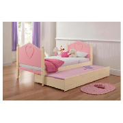 Amelie Single Bed With Trundle Guest Bed With