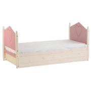 Amelie Under Bed Draw/Trundle, White Wash Pine