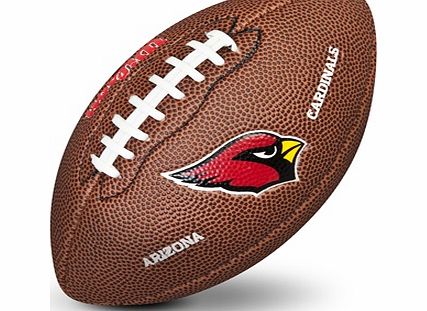 Amer Sports Corporation Arizona Cardinals NFL Team Logo Mini Size Rubber