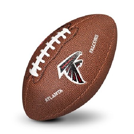 Amer Sports Corporation Atlanta Falcons NFL Team Logo Mini Size Rubber