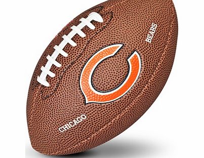 Amer Sports Corporation Chicago Bears NFL Team Logo Mini Size Rubber