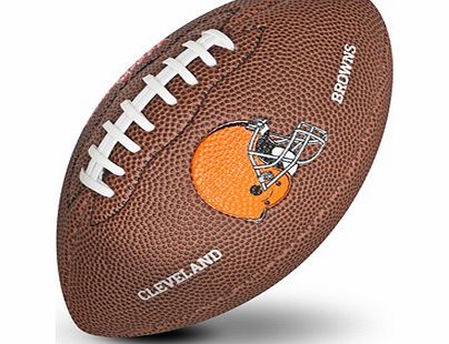 Amer Sports Corporation Cleveland Browns NFL Team Logo Mini Size Rubber