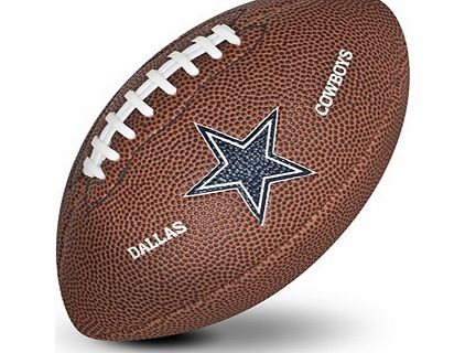 Amer Sports Corporation Dallas Cowboys NFL Team Logo Mini Size Rubber
