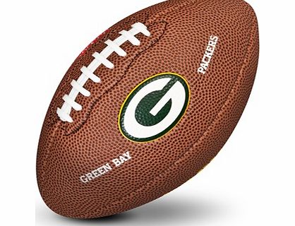 Amer Sports Corporation Green Bay Packers NFL Team Logo Mini Size Rubber