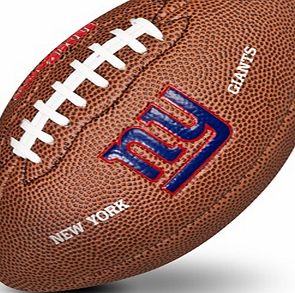 Amer Sports Corporation New York Giants NFL Team Logo Mini Size Rubber