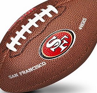 Amer Sports Corporation San Francisco 49ers NFL Team Logo Mini Size