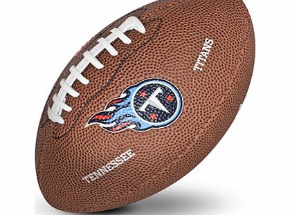 Amer Sports Corporation Tennessee Titans NFL Team Logo Mini Size Rubber
