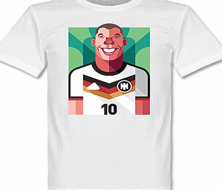 American Apparel Playmaker Podolski Football T-Shirt