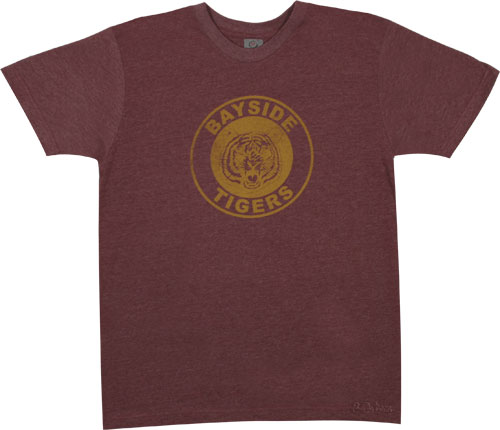 Distressed Men` Bayside Tigers T-Shirt from American Classics
